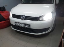 Установка светодиодных ламп Volkswagen Caddy