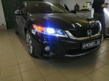 Установка ксенона Honda Crosstour