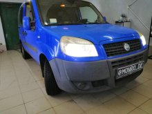 Встановлення світлодіодних ламп Fiat Doblo