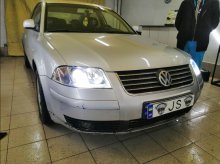 Установка ксеноновых ламп Volkswagen Passat B6