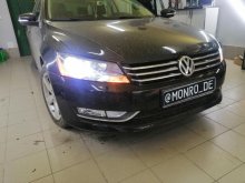 Встановлення LED ламп Volkswagen Passat b7