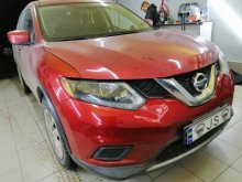 Установка линз Nissan Rogue