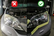 Полірування фар Honda CR-V