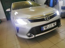 Встановлення ксенона  Toyota Camry v50