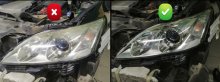 Встановлення лінз в фару Lexus ES