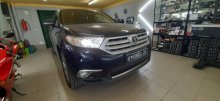 Встановлення LED и полірування фар Toyota Highlander