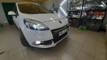 Установка ксенона Renault Scenic 2012