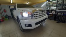 Встановлення LED ламп на Toyota Sequoia 2009 р.в.