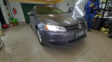 Volkswagen Jetta 2014 встановлення лед ламп