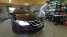 Volkswagen Passat CC 2009 - установка лед ламп