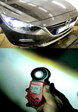 Установка ксенона Mazda 3