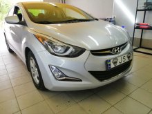 Установка парктроника Hyundai Elantra