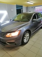 Установка светодиодных ламп Volkswagen Passat b8