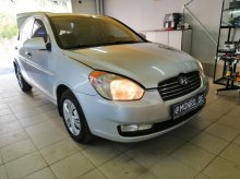 Встановлення світлодіодних ламп Hyundai Accent