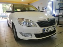 Встановлення парктроніку Skoda Fabia