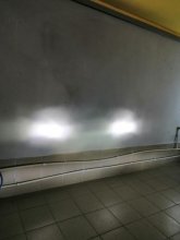 Установка светодиодных ламп Nissan Qashqai