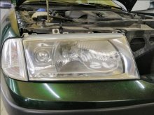 Установка линз Skoda Octavia Tour