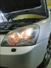 Установка линз Kia Magentis