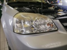 Установка линз Chevrolet Lacetti