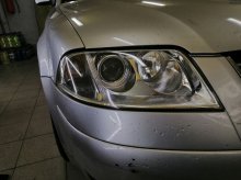 Установка ксеноновых ламп Volkswagen Passat B6