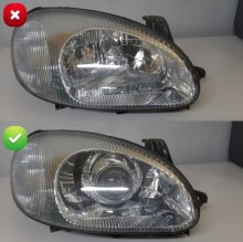 Установка линз и комплекта ксенона на Daewoo Lanos 2007 