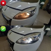 Установка ксенона Renault Scenic 2012