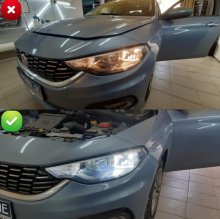 Встановлення LED ламп Fiat Tipo 2017
