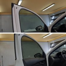 Тонировка передних окон на Fiat Tipo 2014 г. в.