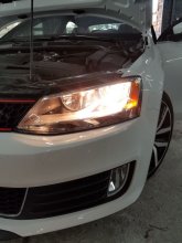 Volkswagen Jetta 2015 встановлення та регулювання лед ламп