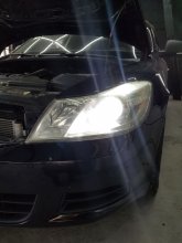 Skoda Octavia 2010 - встановлення лед ламп