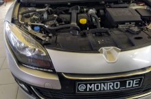 Встановлення лед ламп на Renault Megane 2016