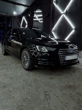 Встановлення шумо-віброізоляції на Audi A4 2018 року