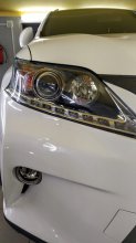 Lexus RX350 2013 - полірування і шліфування фар