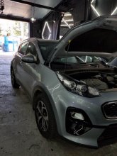 Установка ксенона KIA Sportage 2020 г.в.