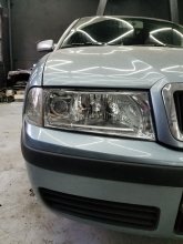 Установка LED ламп Skoda Octavia 2006 г.в.