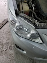 Полировка фар Toyota Corolla 2012 г.в.
