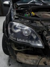 Установка ксенона Mercedes-Benz ML 2007 г.в.