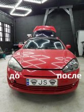Полірування фар Hyundai Coupe 2009