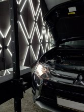 Регулювання фар Mitsubishi Outlander 2019 р.в.