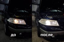 Встановлення ксенона Renault Megane 2012