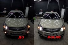 Ремонт фары Opel Astra 2009