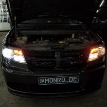 Установка LED ламп Dodge Journey 2016 р