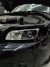 Установка линз Volvo V70 2012