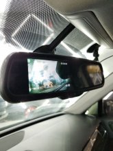 Установка камеры заднего вида Volkswagen Touareg 2016