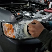 Полировка фар Honda Element