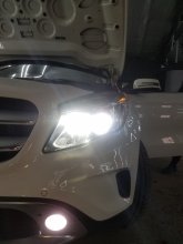 Встановлення лінз Mercedes-Benz GLA 250