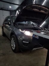 Регулювання фар Land Rover Discovery Sport 2017