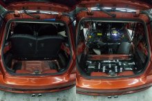 Встановлення шумо-віброізоляції на Mini Cooper 2013