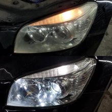 Полировка фар Toyota RAV4 