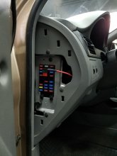 Установка сигнализации Chevrolet Lacetti 2007 г.в.